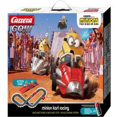 Car Track Carrera GO Minions The Rise of Gru Slot Car Toy Race Track Set