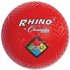 Plastic Outdoor Sports Champion Sports Ball,8-1/2",Playground,Red Red