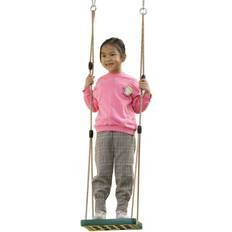 Playground on sale PlayBerg QI003584.GN Adjustable Plastic Standing Swing, Outdoor Kids Playground Swing, Green