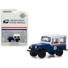 Jeeps GreenLight Collectibles 29998 1:64 1971 Jeep DJ-5 United States Postal Service (USPS) Blue with White Roof (Hobby Exclusive)