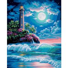 Paint by number Paintworks Paint By Number 16x20 LighthusMoonlight