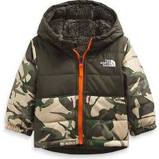 The North Face Infant Reversible Mount Chimbo Full Zip Hooded Jacket - New Taupe Green Explorer Camo Print (NF0A5AB2)