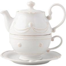 Juliska Berry & Thread 3-In-1 Whitewash Teapot 0.59L