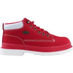 Rot Chukka Boots Lugz Drifter Ripstop - Red/White