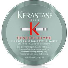 Fett hår Hårvoks Kérastase Genesis Homme Cire d'Epaisseur Texturisante 75ml