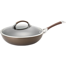 Sauteuse Circulon Symmetry Nonstick Hard Anodized with lid 12 "