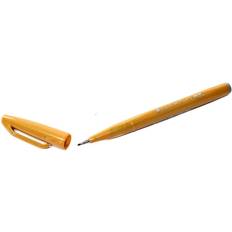 Pentel Sign Pen Brush-Tip ochre