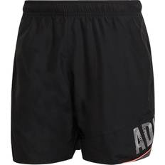 adidas Wording Swim Shorts - Black