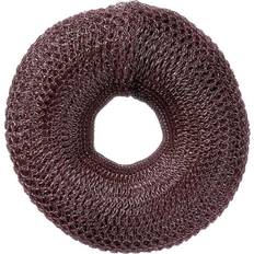 Comair Hår donut rund, brun 8 cm 15 gr (U)