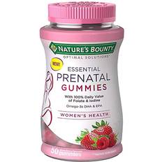 Omega-3 Supplements Natures Bounty Essential Prenatal Gummies 50