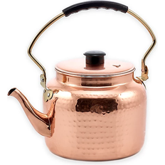 Old Dutch International Hammered Copper Teapot 0.5gal
