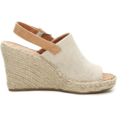 Toms Slippers & Sandals Toms Monica Wedge - Natural