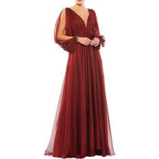 Mac Duggal Whimsical Evening Gown - Garnet