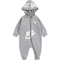 Nike Just Do It Hooded Footie - Grey