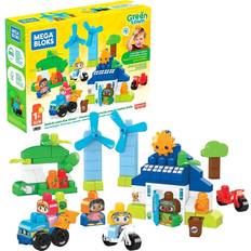 Fisher Price Building Games Fisher Price Mega Bloks Green Town Build & Learn Eco