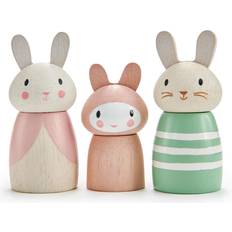 Holzspielzeug Figurinen Småfolk kaniner