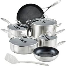 Circulon Cookware Sets Circulon SteelShield S-Series Hybrid with lid 10 Parts