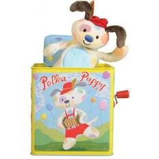 Music Boxes Schylling Polka Puppy Jack in Box
