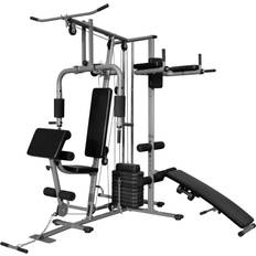 Multi gym bench Fitness vidaXL Multi-functional Home Gym 65 kg