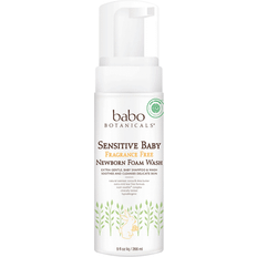 Babo Botanicals Hair Care Babo Botanicals Sensitive Baby Newborn Foam Baby Wash Fragrance Free 9oz