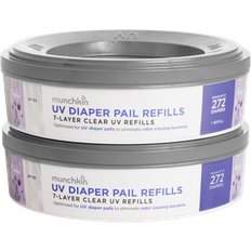 Munchkin Baby care Munchkin UV Diaper Pail Refill Rings 2-pack