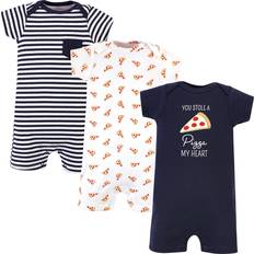 Hudson Baby Cotton Rompers - Pizza (10152808)