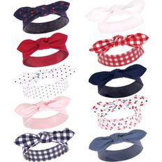 Hudson Baby Cotton Headbands 10-pack - Cherries (10158456)