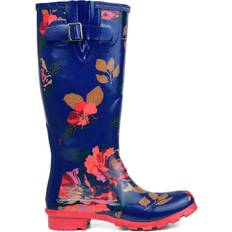 Blue Rain Boots Journee Collection Mist - Navy