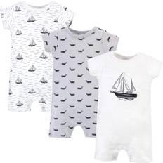 Hudson Baby Cotton Rompers - Sail The Sea (10152627)