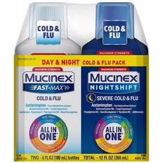 Mucinex All-in-One Multi Symptom Relief 2x180ml 2