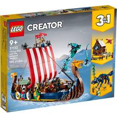 Lego ship Lego Creator 3 in 1 Viking Ship & the Midgard Serpent 31132