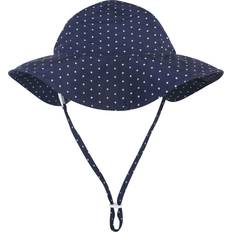 Hudson Baby Sun Protection Hat - Navy Blue Dot (10357463)