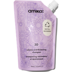 Varmebeskyttelse Shampooer Amika 3D Volume & Thickening Shampoo Refill 500ml