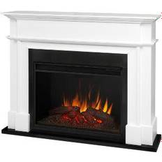 White Fireplaces Real Flame Harlan