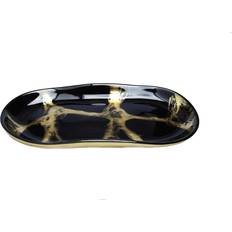 Classic Touch Marbleized Serving Dish