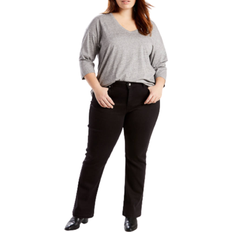 Jeans Levi's Classic Straight Women's Jeans Plus Size - Black