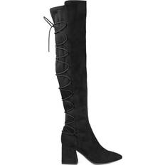 Journee Collection Valorie Extra Wide Calf - Black