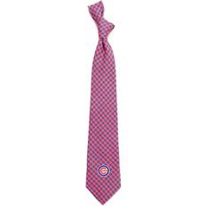 Eagles Wings Gingham Tie - Chicago Cubs