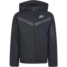 Nike tech fleece full zip hoodie junior Children's Clothing Nike Junior Tech Fleece Full Zip Hoodie - Black