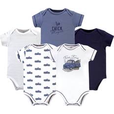 Boys Bodysuits Children's Clothing Touched By Nature Organic Cotton Bodysuits, Truck, 5-Pack (10166921)