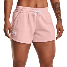 Herre - Rosa Shorts Under Armour Rival Fleece Shorts - Retro Pink/White
