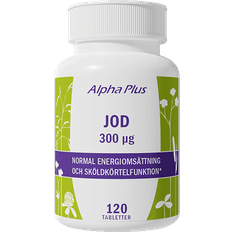 Alpha Plus Vitaminer & Kosttilskudd Alpha Plus Jod 300µg 120 st