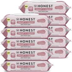 The Honest Company Nourish + Cleanse Wipes 10x60pcs