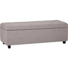 Furniture Simpli Home Hamilton Storage Bench 17.7x16.1"
