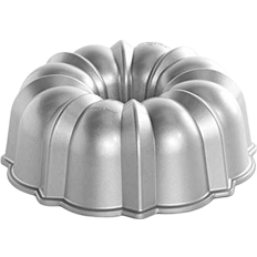 Nordic Ware Fleur-de-lis Bundt Pan, Silver Aluminum