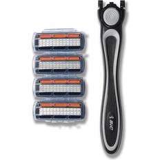Bic Shaving Accessories Bic Flex 4 Hybrid Razor + 4 Cartridges