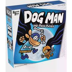 Classic Jigsaw Puzzles University Games Dog Man & Cat Kid 100 Pieces