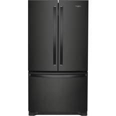 Black fridge freezer with water dispenser Whirlpool WRF535SWHB Black