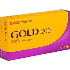 Analoge kameraer på salg Kodak Professional Gold 200 Film 120 5 Pack