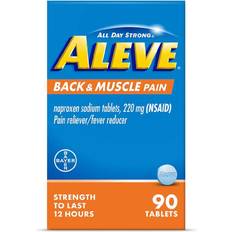 Naproxen Medicines Aleve Back & Muscle Pain 220mg 90 Tablet